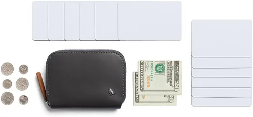 Miniatura 6 de Bellroy Folio Mini (Wallet, Bolsa de monedas), CarbónCobalt, Casual