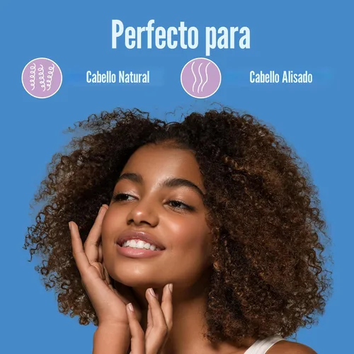 Miniatura 3 de Lottabody Mousse en espuma con aceite de coco y manteca de karité Wrap Me, crea envoltorios suaves, mousse para cabello rizado, define rizos