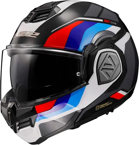 Miniatura 6 de Casco modular LS2 Helmets Advant Plata mate especial