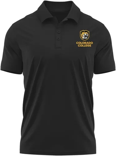 Miniatura 275 de Camisa polo deportiva oficial de la NCAA Collegiate para hombre, colección con logotipo en el pecho izquierdo