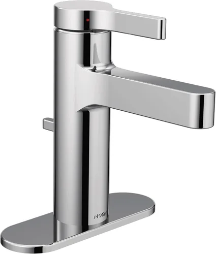 Miniatura 5 de Moen Vichy 6710 - Grifo de baño cromado con una manija