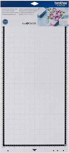 Miniatura 8 de Brother ScanNCut DX - Paquete de 2 alfombrillas adhesivas de baja adherencia, 12 x 12 pulgadas y 12 x 24 pulgadas, para materiales finos y delicados