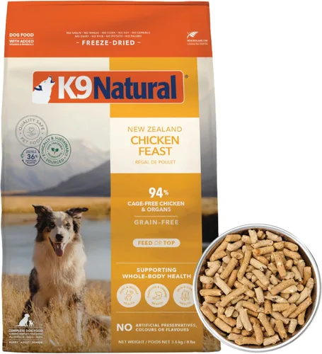 Miniatura 14 de K9 Natural - Alimento liofilizado para perros sin granos - Cordero, 4 libras