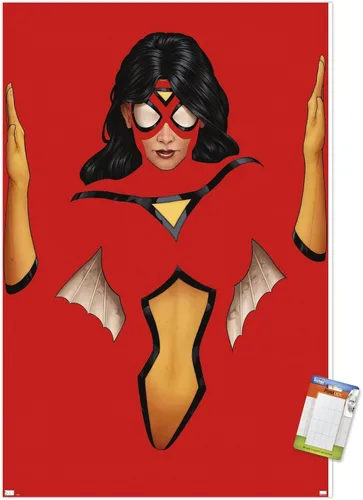 Miniatura 10 de Trends International Marvel Comics Spider Woman - Póster de pared Strikeforce #1, 22.4 pulgadas de largo x 14.7 pulgadas, versión enmarcada