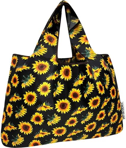 Miniatura 10 de allydrew Bolsas de comestibles reutilizables de nailon plegables grandes