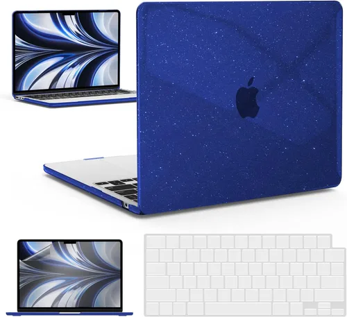 Miniatura 67 de IBENZER Funda para MacBook Air de 13 pulgadas 2026 2025 2024 2023 2022 M4 A3240 M3 A3113 M2 A2681, funda rígida con cubierta de teclado ScreenFilm