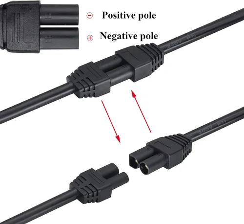 Miniatura 5 de Cable de extensión EC5 14AWG EC5 macho a EC5 hembra Cable de extensión ADS-018 EC5 macho a EC5 hembra Cable de extensión para batería RC ESC LI-PO