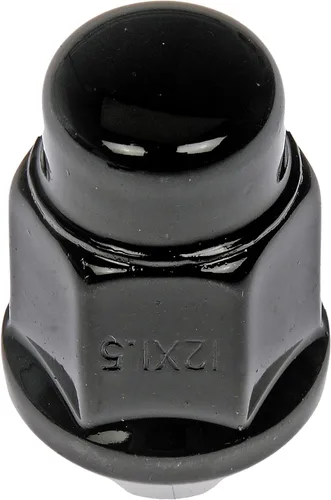 Miniatura 3 de Dorman 711-346 Black Chrome Acorn M12-1.50 compatible con modelos seleccionados, paquete de 20