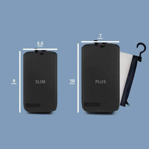 Miniatura 6 de Gravel Explorer Plus Neceser – Colgante, resistente al agua con botellas de viaje aprobadas por la TSA, Arena, Slim