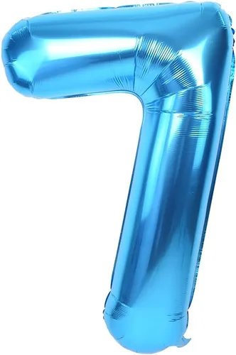 Miniatura 8 de TONIFUL Globo azul de números grandes de 40 pulgadas 0-9 de aluminio Mylar gran número 0 globo digital 0 para graduación 2026, fiesta de cumpleaños