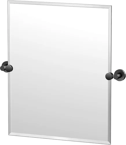 Miniatura 6 de GATCO 4639SM Glam - Espejo rectangular sin marco, 24 pulgadas, cromado