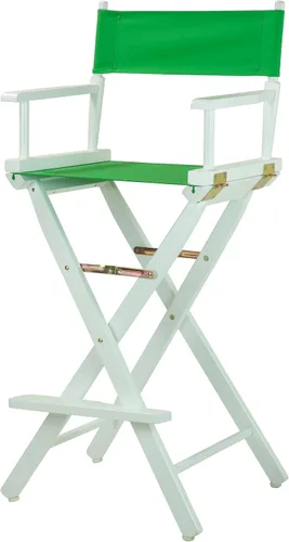 Miniatura 47 de Casual Home - Silla de director de 24 in, marco de roble miel, con lona color verde cazador, altura de mostrador Marco de roble miel - Madera maciza