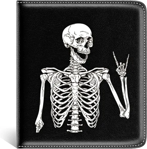 Miniatura 11 de Nipichsha Cartera para mujer, billetera pequeña y delgada con bloqueo RFID para tarjetas de crédito, cartera de cuero compacta de dos pliegues