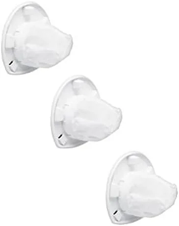 Miniatura 3 de Black & Decker Filtros de aire al vacío OEM 90558113 VF110-3 (paquete de 3) BDH1220AV BDH2000L CHV1210 CHV1410 CHV1410B CHV1410L CHV1510 CHV9610