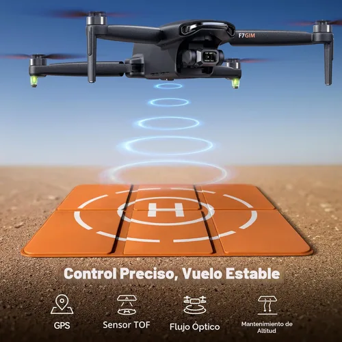 Miniatura 7 de Bwine F7GIM 6K Photo Drone con cámara para adultos, cardán sin escobillas de 3 ejes, video 4K/30fps, control inteligente GPS, más tiempo de vuelo