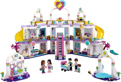 Miniatura 2 de LEGO Friends Heartlake City Shopping Mall 41450 Kit de construcción; incluye minimuñecas Friends para despertar un juego imaginativo; los elementos