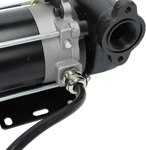 Miniatura 7 de BLACKHORSE-RACING Bomba de transferencia de combustible de 12 VCC, 15 GPM / 57 LPM, autocebante, motor de paletas rotativas con protección térmica