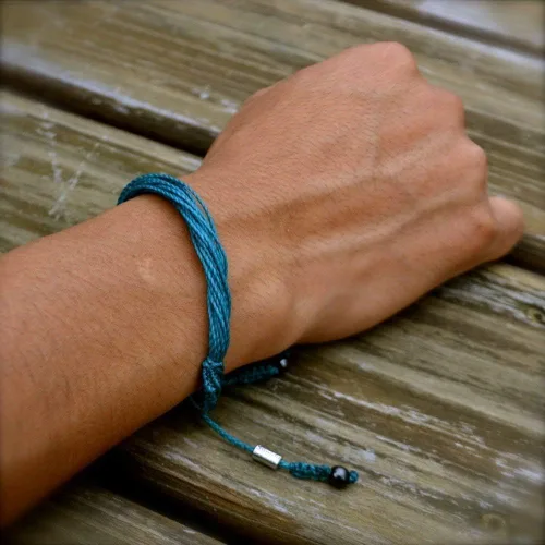 Miniatura 19 de Rumi Sumaq Pulsera de concientización para hombres, mujeres y niños – Pulsera de apoyo tejida ajustable anudada a mano – Pulsera de conciencia sutil