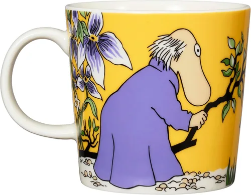 Miniatura 2 de Taza Arabia Moomin 10oz Amarillo Hemulen
