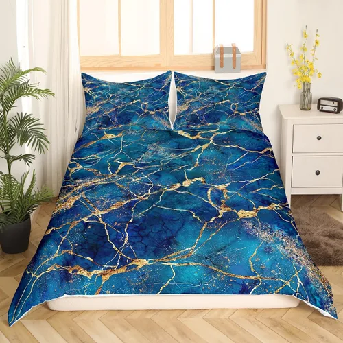 Miniatura 14 de Erosebridal Juego de ropa de cama con pelota de tenis para niños, funda de edredón con temática de juegos deportivos, tamaño individual para niños