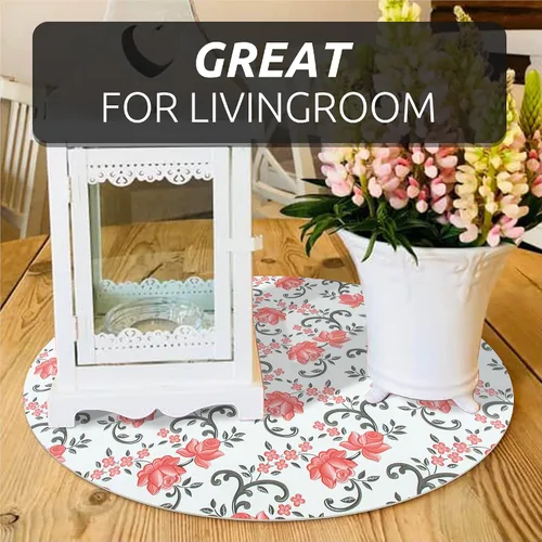 Miniatura 5 de FIFTY FEET Revestimiento de estante de 12 x 120 pulgadas para armarios de cocina, revestimiento de cajón de PVC para cómoda antideslizante para Rojo