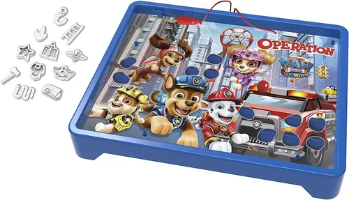 Miniatura 4 de Operation Game: Paw Patrol The Movie Edition Juego de mesa para niños de 6 años en adelante, juego de Paw Patrol de Nickelodeon para 1 o más