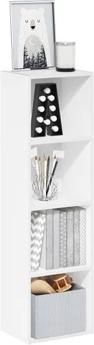 Miniatura 9 de Furinno - Estantería abierta reversible de 5 cubos, color blanco y rosado, 11069WH/PI Blanco/Rosa