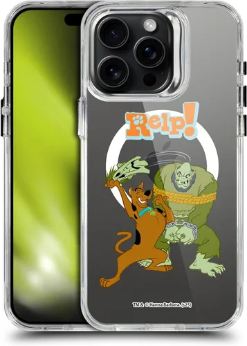 Miniatura 164 de Head Case Designs Funda con licencia oficial de Scooby-Doo Capture Character Art a prueba de golpes [protección de grado militar] compatible