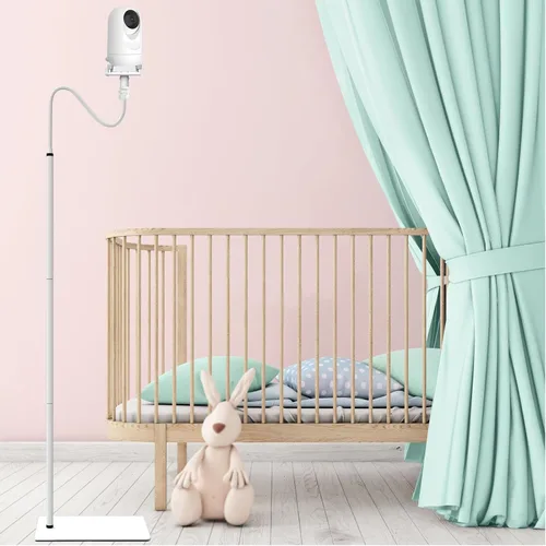 Miniatura 5 de Soporte de piso para monitor de bebé, compatible con Nanit Pro y Flex Stand, Óptica Infantil DXR-8 Pro, VTech VM901/VM819/RM7764, Momcozy