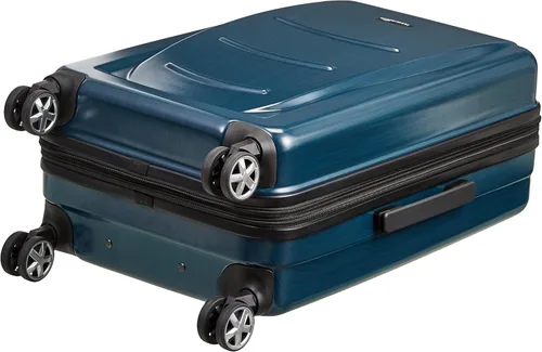 Miniatura 5 de Tienda Basics Maleta giratoria rígida con ruedas, Azul marino, 26.7 pulgadas