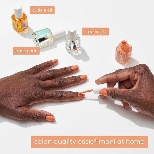 Miniatura 5 de Essie - Esmalte de uñas, edición limitada, colección San Valentín 2022, esmalte de uñas blanco con acabado brillante, fórmula vegana libre de 8