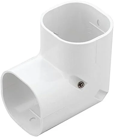 Miniatura 5 de Inaba Denko SC-140-K - Cubierta cosmética de fontanería, esquina delgada de 90°, superficie curvada de 90°, color negro
