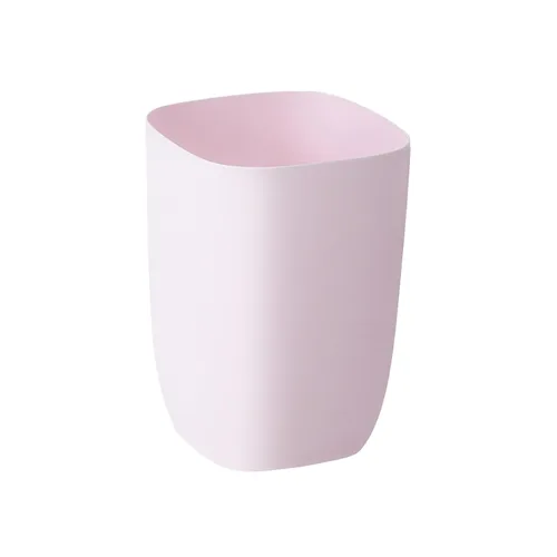 Miniatura 11 de Cubo de Basura para Baño, Cubo de Basura Rectangular de Plástico con Soporte para Forro de Basura para Dormitorio, Sala de Estar, Pequeña Cesta