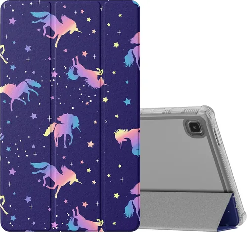 Miniatura 25 de MoKo Funda compatible con Samsung Galaxy Tab A7 Lite de 8.7 pulgadas 2021 (SM-T225/T220/T227), funda inteligente delgada y ligera con triple soporte