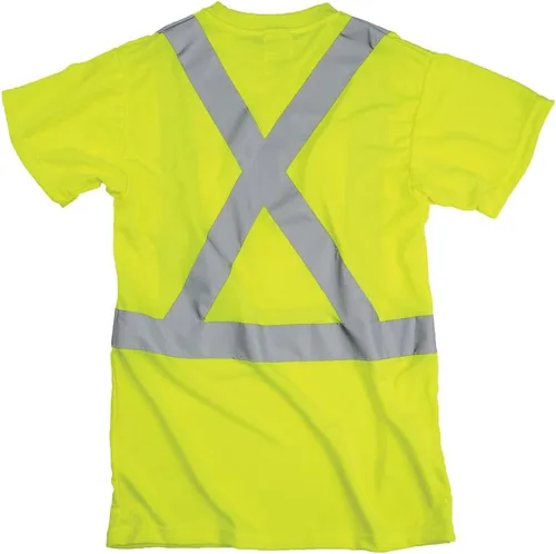 Miniatura 2 de J. J. Keller SAFEGEAR Hi-Vis Camiseta - Tipo R Clase 2, cumple con CSA Z96-15