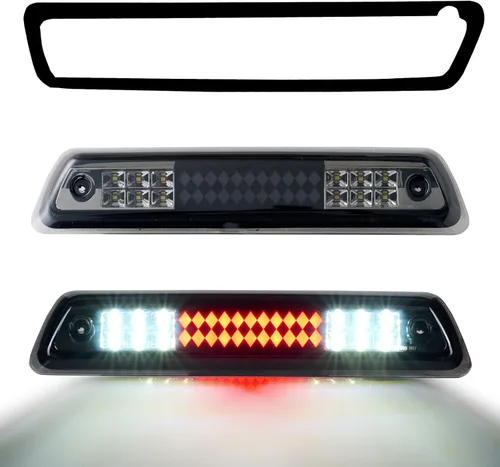 Miniatura 12 de Tercera tercera luz de freno para Chevy Silverado/GMC Sierra 1500 2500 3500 2007-2013, TIME TUNNEL Luz de freno LED secuencial de montaje alto
