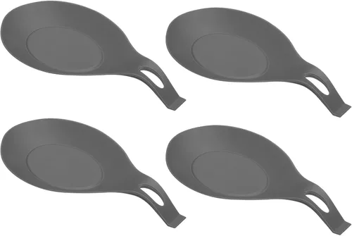 Miniatura 21 de uxcell Soporte de cuchara de silicona, 7.68 x 3.74 pulgadas, resistente al calor, soporte para utensilios de cocina, espátula, soporte para cucharón