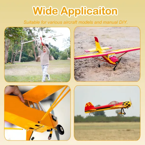 Miniatura 6 de MroMax Ruedas de avión RC de 1.57 pulgadas de diámetro, 2 piezas de repuesto de rueda de espuma para bricolaje modelo RC avión avión 2-Paquetes