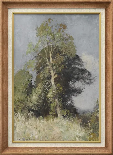 Miniatura 48 de SIGNWIN Arte de marco de alta calidad, elegante, vintage, ilustraciones de dibujo de árbol, arte fino, arte tradicional icónico para sala de estar