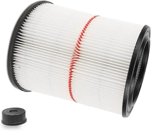 Miniatura 6 de Filtro 17816 para aspiradora de taller Craftsman, filtro de aire de reemplazo para filtro de aspiradora húmeda/seca Craftsman para aspiradora Blanco