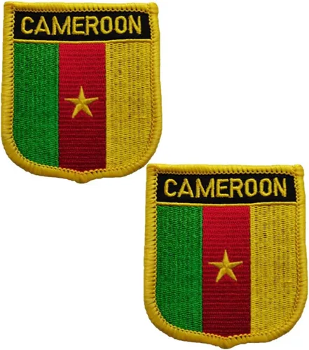 Miniatura 10 de Parches bordados de bandera de Venezuela con apliques tácticos de moral para planchar para coser en emblema, 2 piezas (Venezuela)