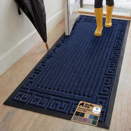 Miniatura 32 de Gorilla Grip - Tapete WeatherMax todoterreno 100% impermeable, caucho natural, resistente a manchas y decoloración, perfil bajo, interior y Grafito