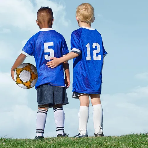 Miniatura 7 de Balón de fútbol tamaño 3,4,5 PU suave para práctica de entrenamiento, regalo para niños y niñas, viene con bomba y aguja