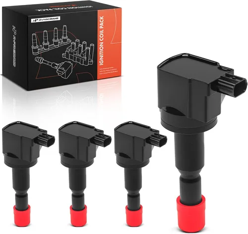 Miniatura 9 de A-Premium Paquete de bobinas de encendido del motor compatible con Honda Fit 2007-2008 I4 1.5L