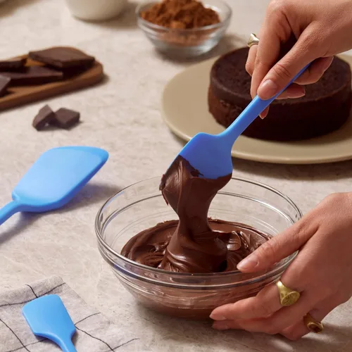 Miniatura 8 de GIR: Get It Right Espátula de Silicona Spoonula, Utensilios de cocina no tóxicos para Batería de Cocina Antiadherente, Cocinar y Hornear - Mini - 8