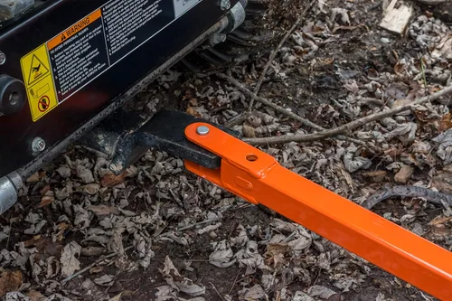 Miniatura 9 de Agri-Fab Inc 45-0554, carro de volteo de acero para ATV/UTV de 1,250 libras, naranja/negro