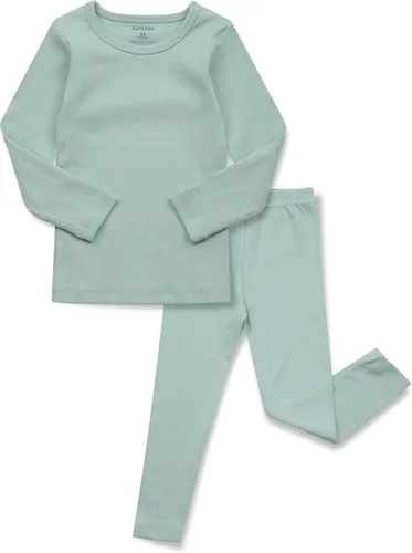 Miniatura 26 de AVAUMA - Pijama para niños y niñas de algodón básico para uso diario