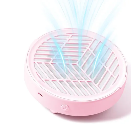 Mini colector de polvo de uñas portátil con 10 filtros, potente ventilador profesional de uñas, colector de polvo, máquina de succión para uñas
