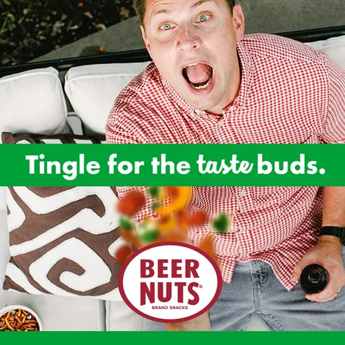 Miniatura 6 de BEER NUTS Original Bar Mix - Pretzels, Cheese Stix, Sesame Stix, Insane Grain - Bolsa resellable de 20 onzas (paquete de 2)