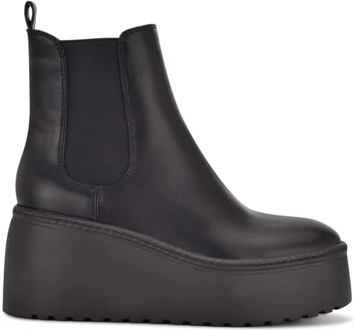 Miniatura 2 de Nine West Botines Chelsea con suela gruesa Henrita3 para mujer